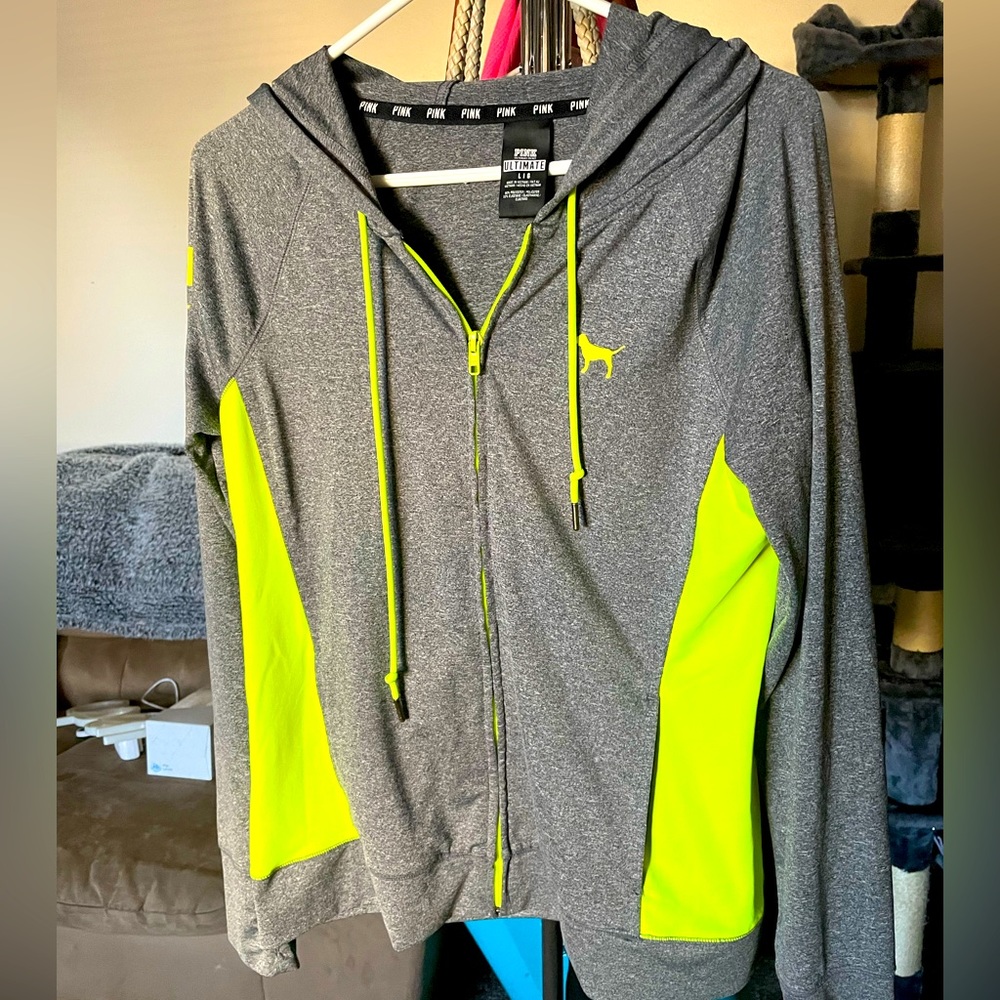 Neon PINK running jacket